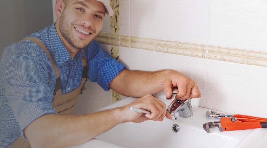 Faucet cartridge replacement in Howe, IN